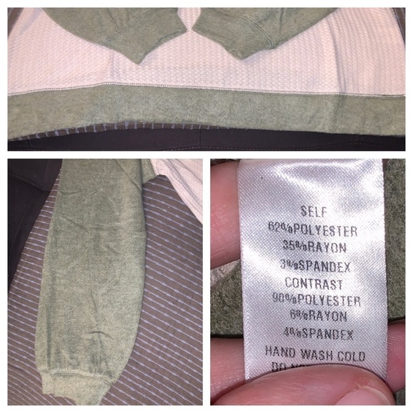 Long Sleeve Kiwi Color Block Thermal - Picture 8 of 8